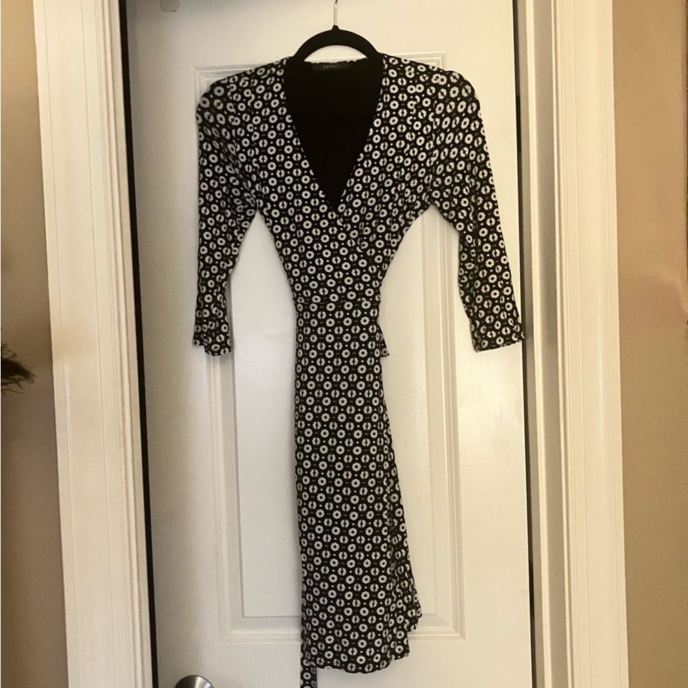 ESPIRIT faux wrap dress 🔥 Sz S